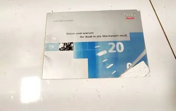 Audi A4 S4 B5 8D Owners service history hand book 