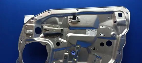 Mercedes-Benz S W221 Front window lifting mechanism without motor A2217600634 A2218901067 A2218204402