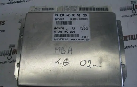 Mercedes-Benz A W168 ESP (stability system) control unit 