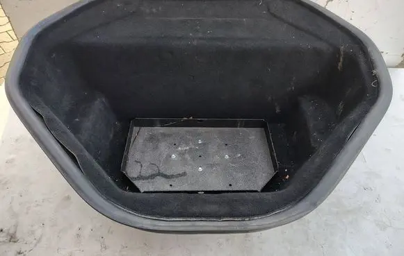 Tesla Model S Glove box in trunk 