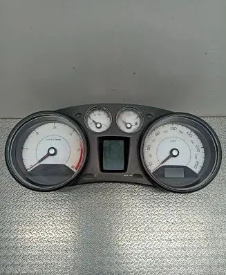 Peugeot 308 Speedometer (instrument cluster) 9666651480 503001556230 CMBT7C2