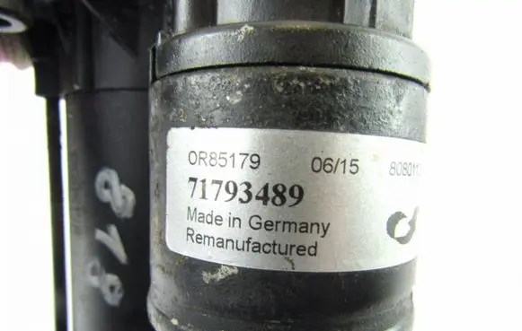 Fiat Doblo Starter motor 71793489