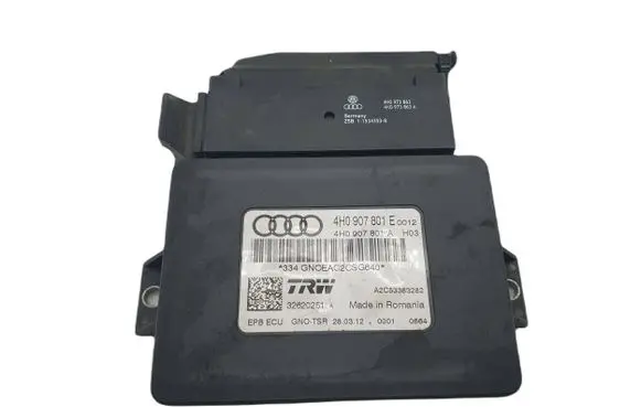 Audi A6 S6 C7 4G Hand brake control module 4H0907801E 4H0907801A