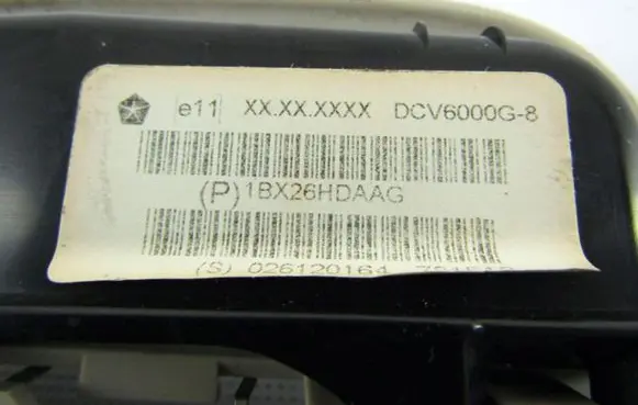 Jeep Compass Other interior light 1BX26HDAAG