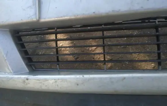 Front bumper lower grill