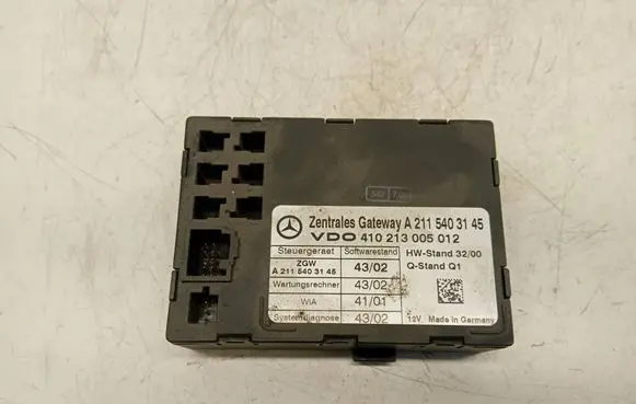 Mercedes-Benz E W211 Gateway control module A2115403145 410213005012