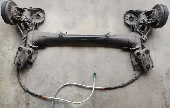 Rear axle beam