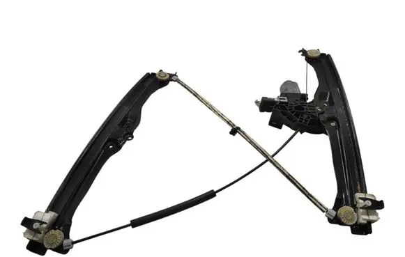 Front door window regulator with motor