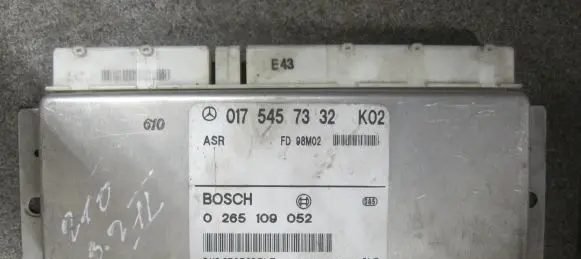 Mercedes-Benz E W210 ESP (stability system) control unit 0175457332 0265109052