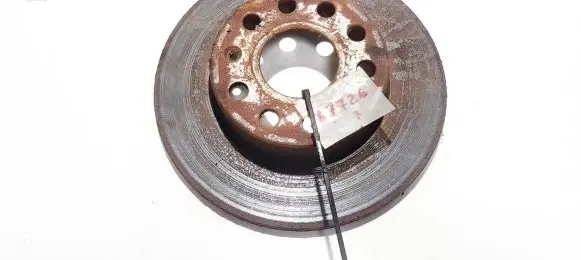 Skoda Octavia Mk2 (1Z) Rear brake disc neventiliuojamas