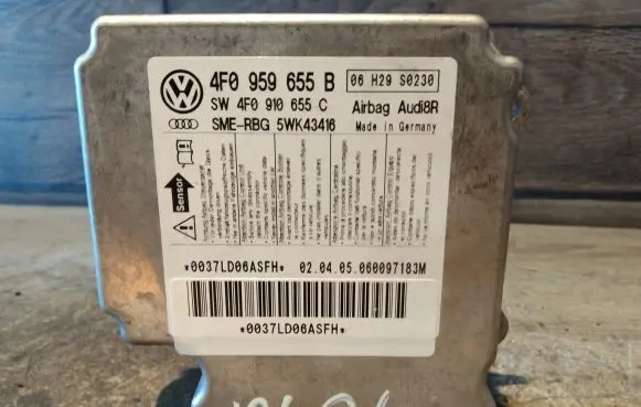 Audi A6 S6 C6 4F Airbag control unit/module 4F0959655B 4F0910655C