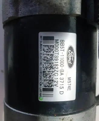 Ford Fusion II Starter motor BB5T11000BA M574E