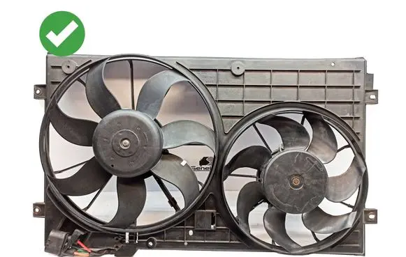 Volkswagen Eos Electric radiator cooling fan 1K0121207 213440960 1355D300198
