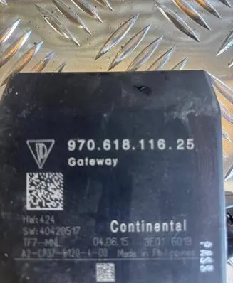 Porsche Panamera (970) Gateway control module 97061811625