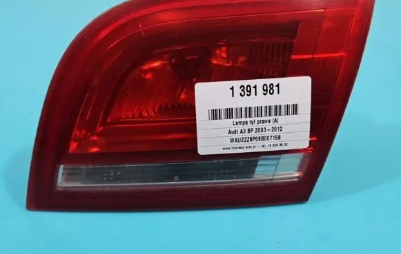 Audi A3 S3 8P Rear/tail lights 8P4945094D IMPRK1391981