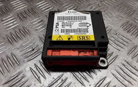 Citroen C3 Airbag control unit/module 9647794180