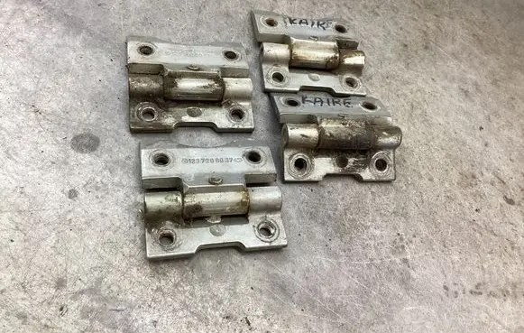 Mercedes-Benz W123 Front door upper hinge 1237200037