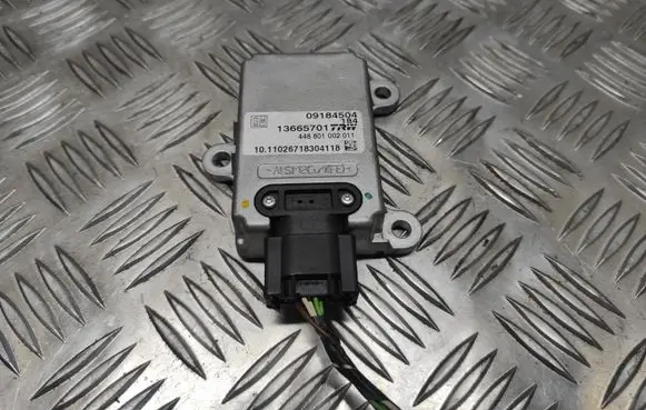 Opel Signum ESP acceleration yaw rate sensor 13665701 09184504