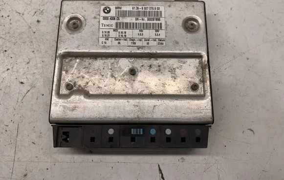 BMW 5 E60 E61 Seat control module 00004008C5 6927270 000281896