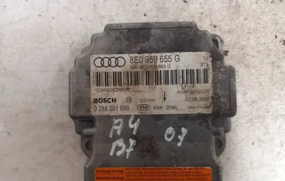 Audi A4 S4 B7 8E 8H Airbag control unit/module 8E0959655G 0285001668