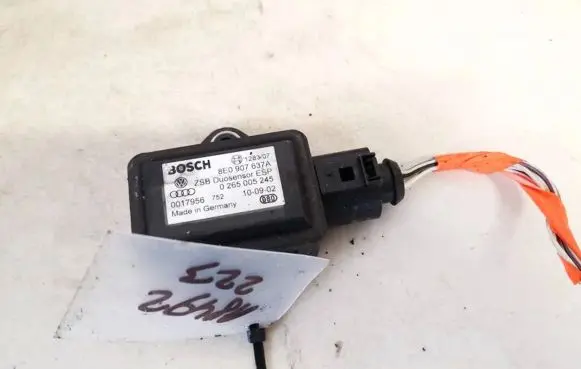 ESP acceleration yaw rate sensor