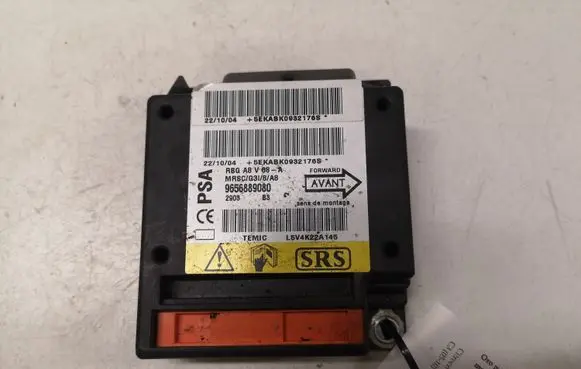 Citroen C3 Airbag control unit/module 9656889080 5EKABK0932176S L5V4K22A145