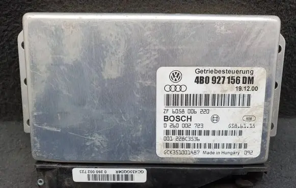 Audi A6 S6 C5 4B Gearbox control unit/module 4B0927156DM 0260002723
