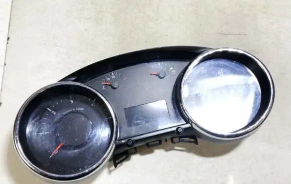 Peugeot 3008 I Speedometer (instrument cluster) 9666175180 69189250u