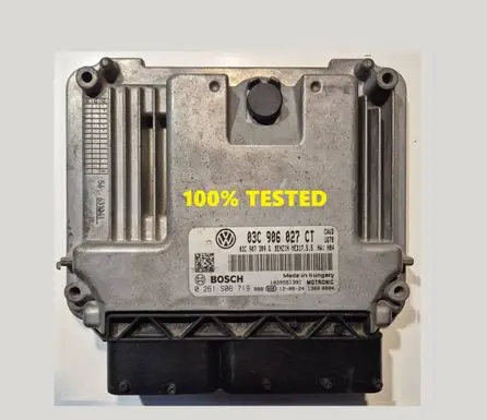 Volkswagen Golf VI Engine control unit/module 03C906027CT 0261S06719 03C907309G