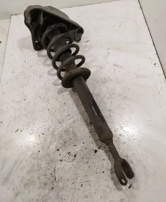 Front shock absorber with coil spring