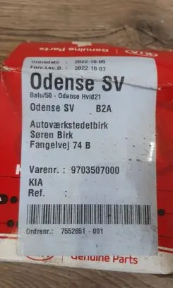 Hyundai i10 Heater blower motor/fan resistor 9703507000 7552651 20221006