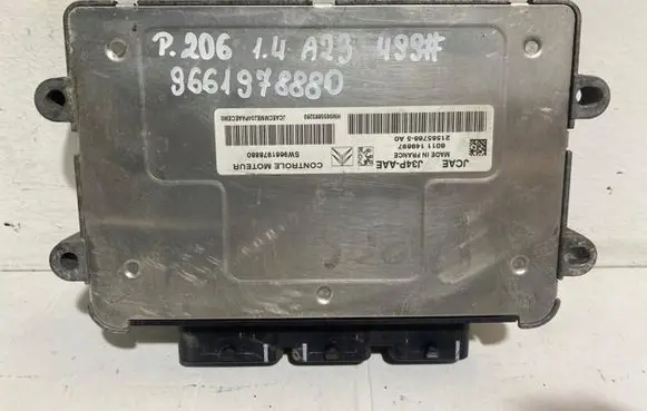 Peugeot 206 Engine control unit/module 9661978880