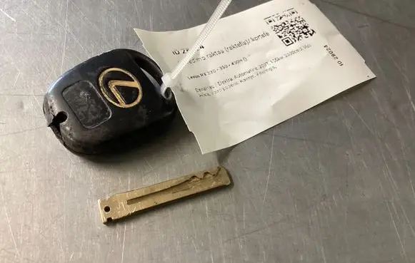 Lexus RX 330 - 350 - 400H Ignition key/card