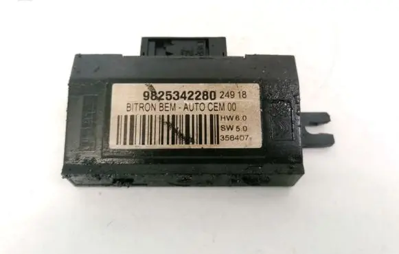 Opel Grandland X Other control units/modules 9825342280 358407