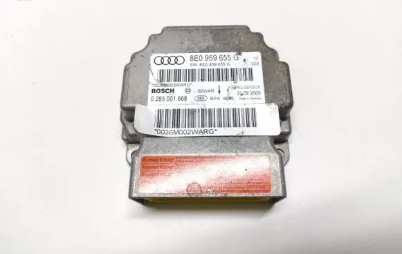 Audi A4 S4 B7 8E 8H Airbag control unit/module 8E0959655G 0285001668