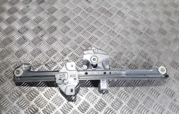 Dacia Dokker Front door window regulator with motor 128001472B