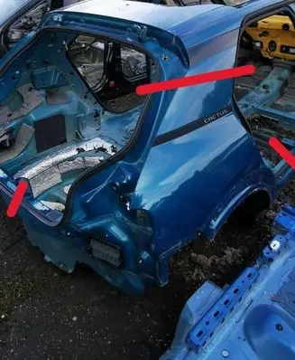 Citroen C4 Cactus Rear quarter panel 