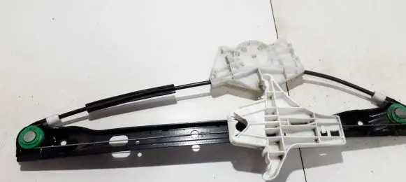 Sliding door window regulator with motor