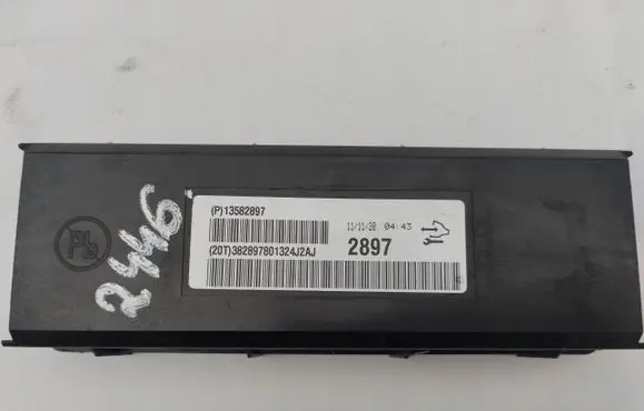 Chevrolet Orlando Air conditioning/heating control unit 13582897