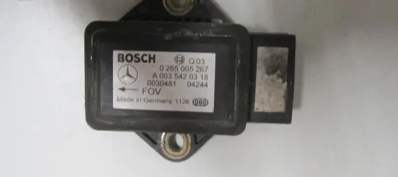 Mercedes-Benz E W211 ESP acceleration yaw rate sensor 0265005267