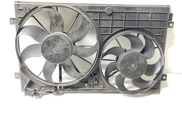 Audi A3 S3 8P Radiator cooling fan shroud 1K0121207BB