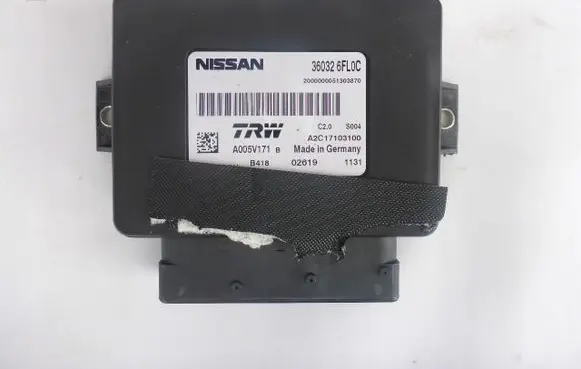Nissan Qashqai Hand brake control module 360326FL0C