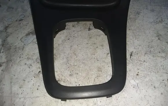 Gear lever shifter trim leather/knob