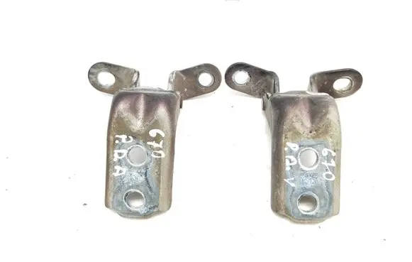Front door hinge set