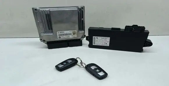 BMW 3 E90 E91 Engine ECU kit and lock set 7823422 0281014573 9147226