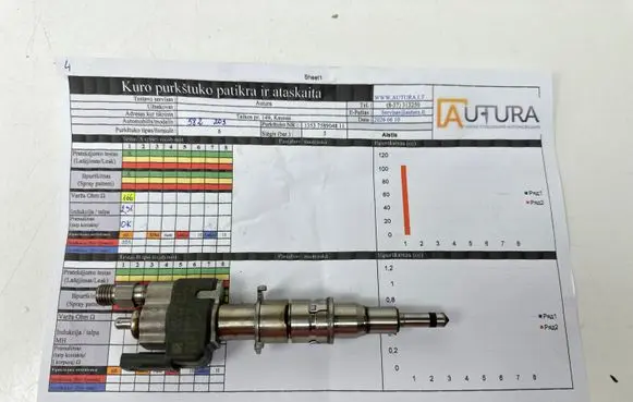 BMW 3 E90 E91 Fuel injector 10181010