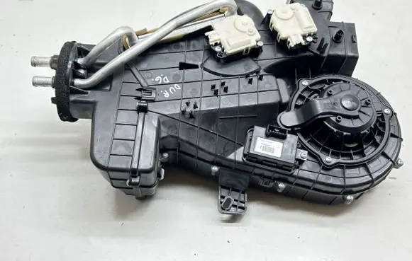 Interior heater climate box assembly
