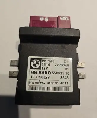 BMW X6 E71 Fuel injection pump control unit/module 7276046