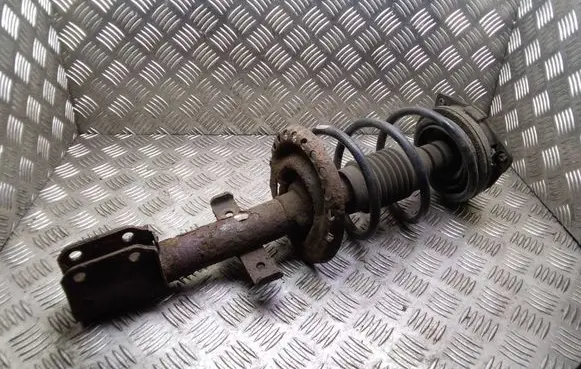 Renault Clio III Front shock absorber with coil spring