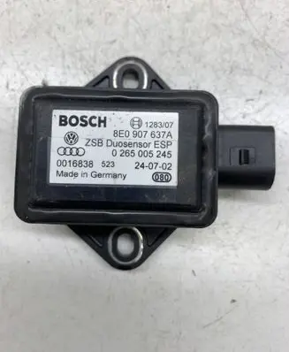 Audi A4 S4 B6 8E 8H ESP acceleration yaw rate sensor 8E0907637A 0265005245